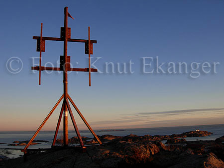Signalen i Stavern - flott utsiktspunkt - © Foto: Knut Ekanger