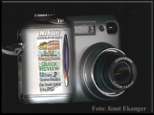 Nikon Coolpix 885  Foto: Knut Ekanger